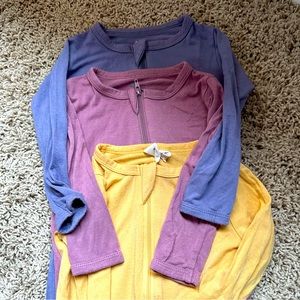 Kyte baby footed onsies. 12-18 months